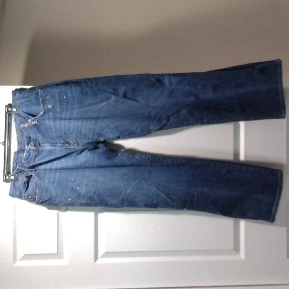 Seven7 jeans size 18 rhinestone by Lane Bryant size 18.